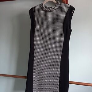 Promod Monochrome Sleeveless Midi Dress